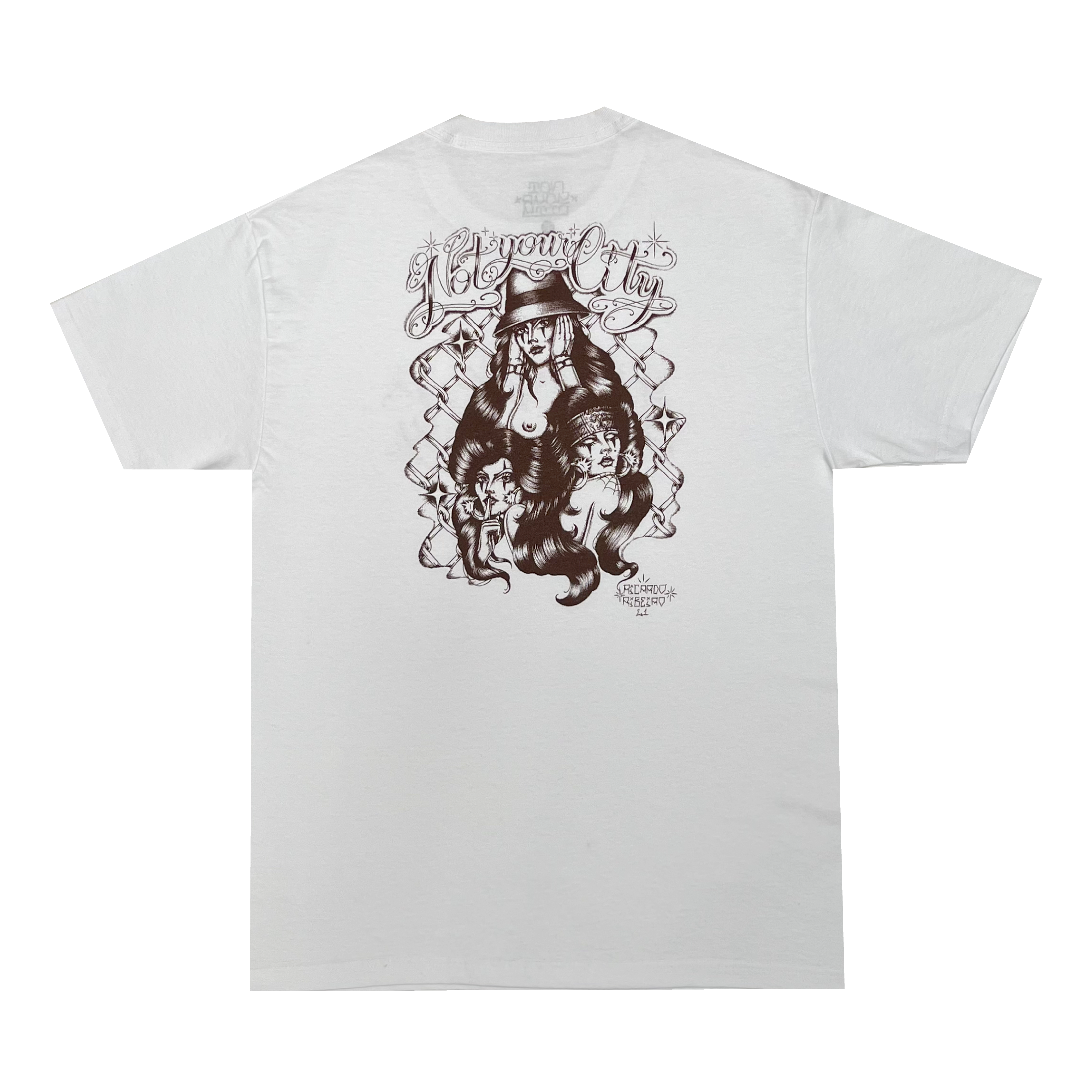 “SEE NO SPEAK NO” TEE (WHITE)